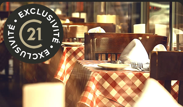EXCLUSIVITE CENTURY 21 GROUPE HORECA