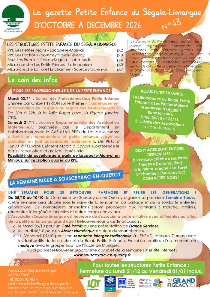 Gazette Petite Enfance n°43