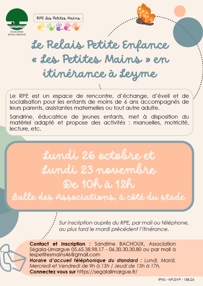 Le Relais Petite Enfance en itinérance à Leyme !