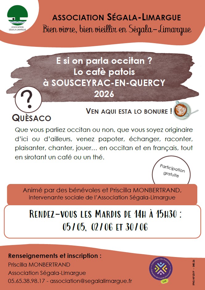 Café Patois à Sousceyrac-en-Quercy