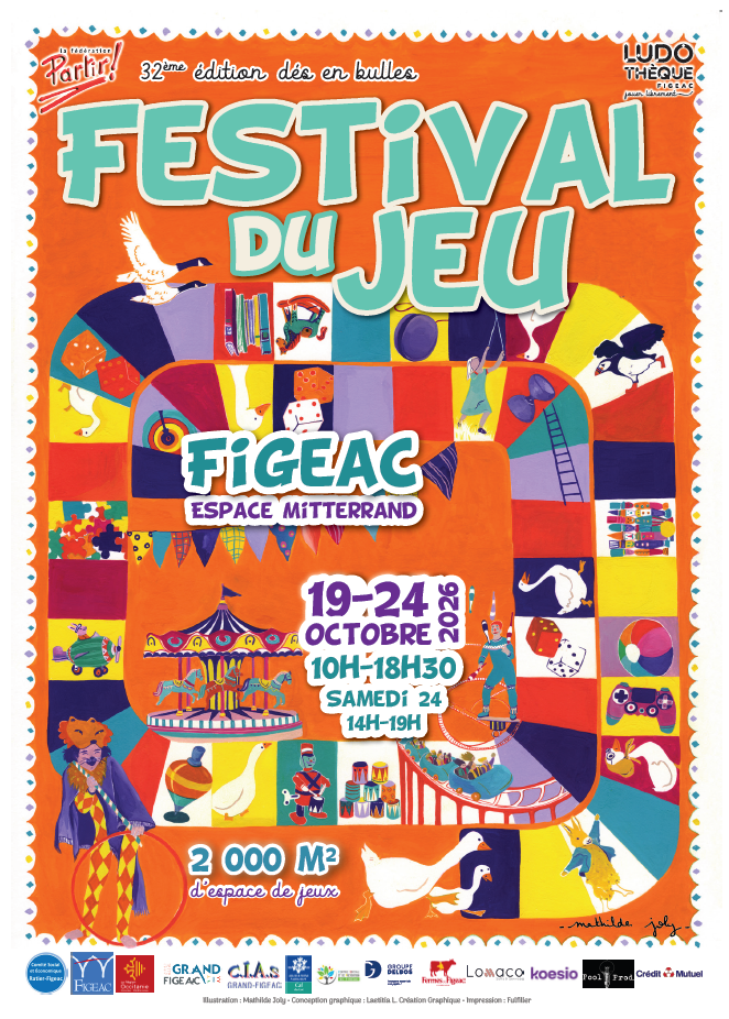 Festival du Jeu à Figeac du 19 au 24 octobre !