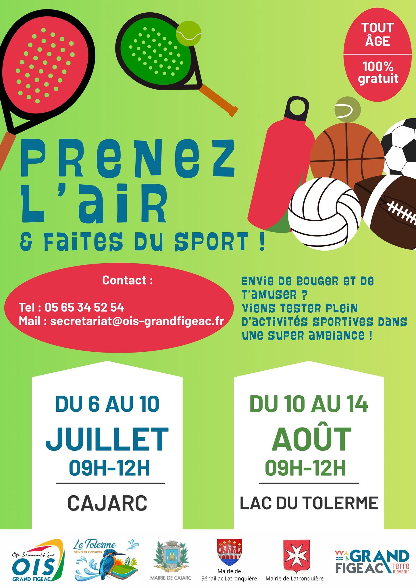 Prenez l'air & Faîtes du sport !