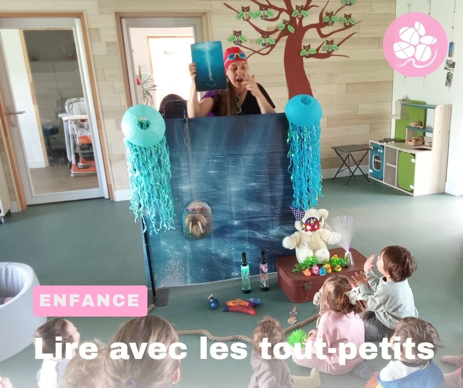 Animation Encore un plouf ! à la micro-crèche La Forêt Enchantée