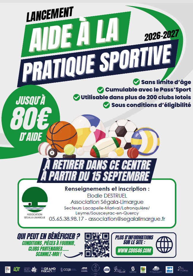 Aide à la Pratique Sportive 2026-2027